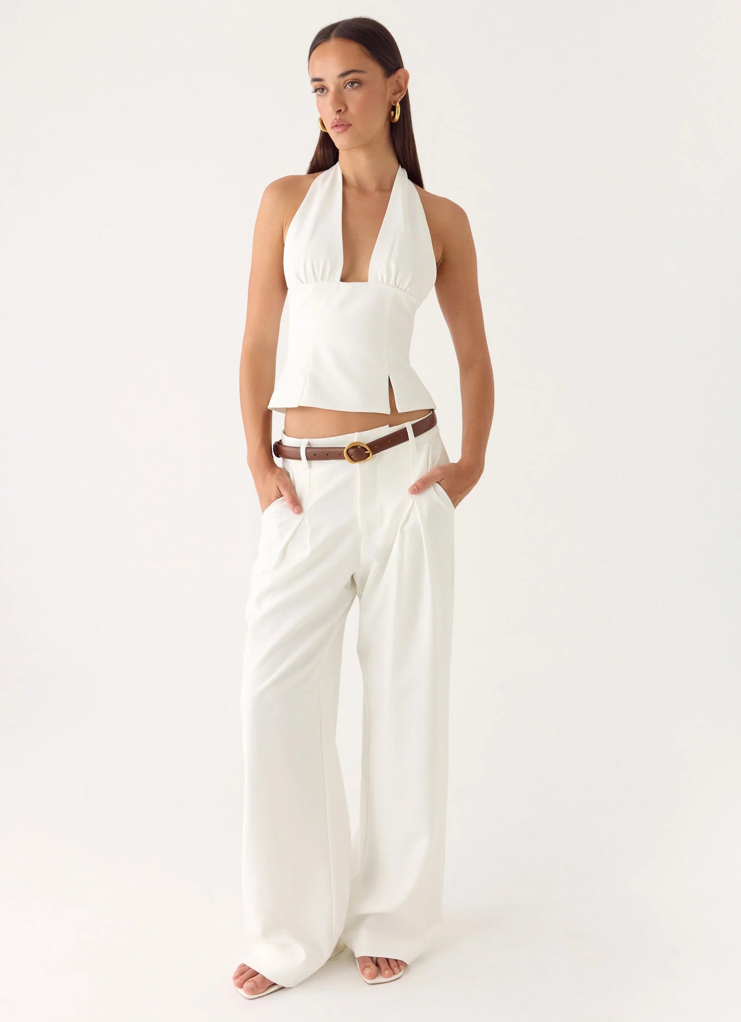 Rosallina Belt - Brown