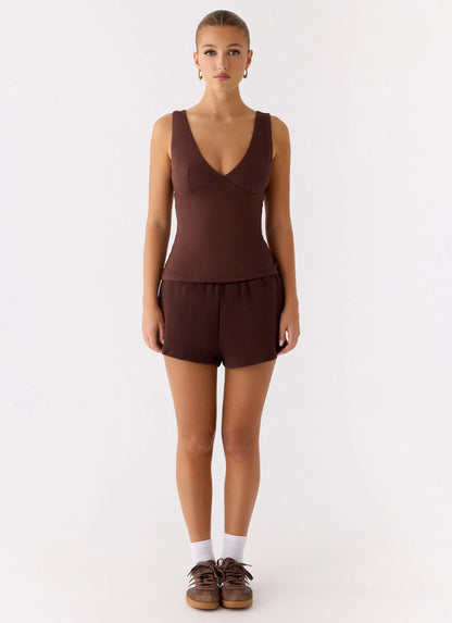 Hard To Tame Top - Chocolate