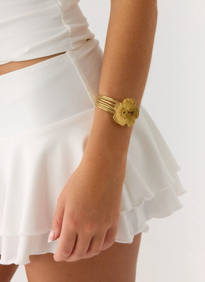Bloomette Arm Cuff - Gold