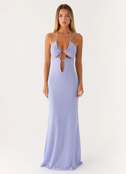 Roberta Maxi Dress - Heather Blue