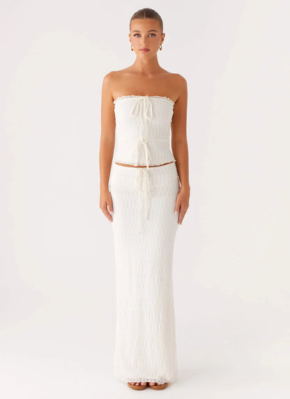 Blakely Tube Top - Ivory