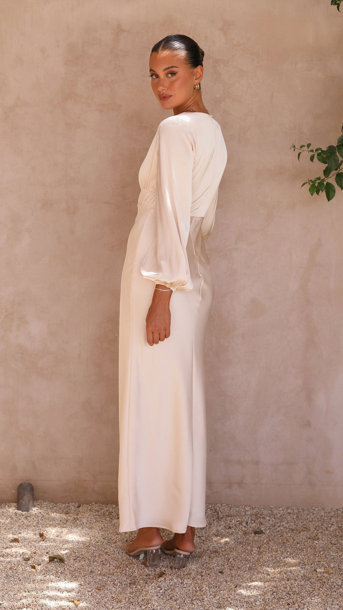 Amara Maxi Dress - Champagne