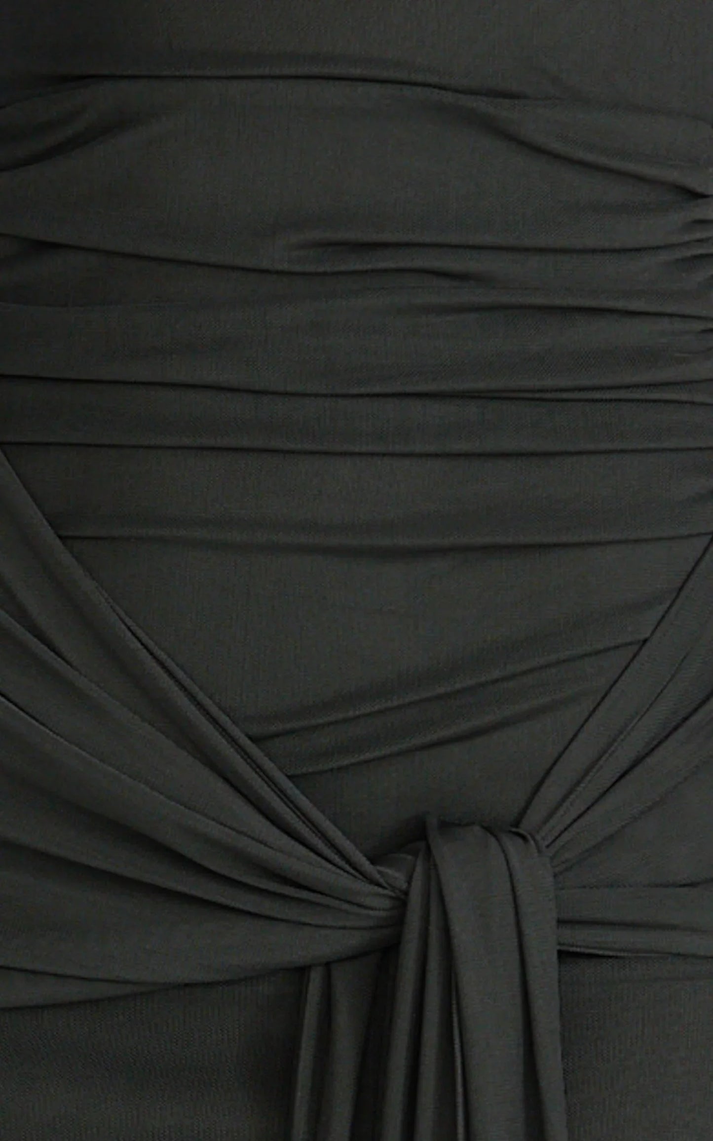 Nicolette Maxi Dress - Cape Sleeve Off Shoulder Dress in Black
