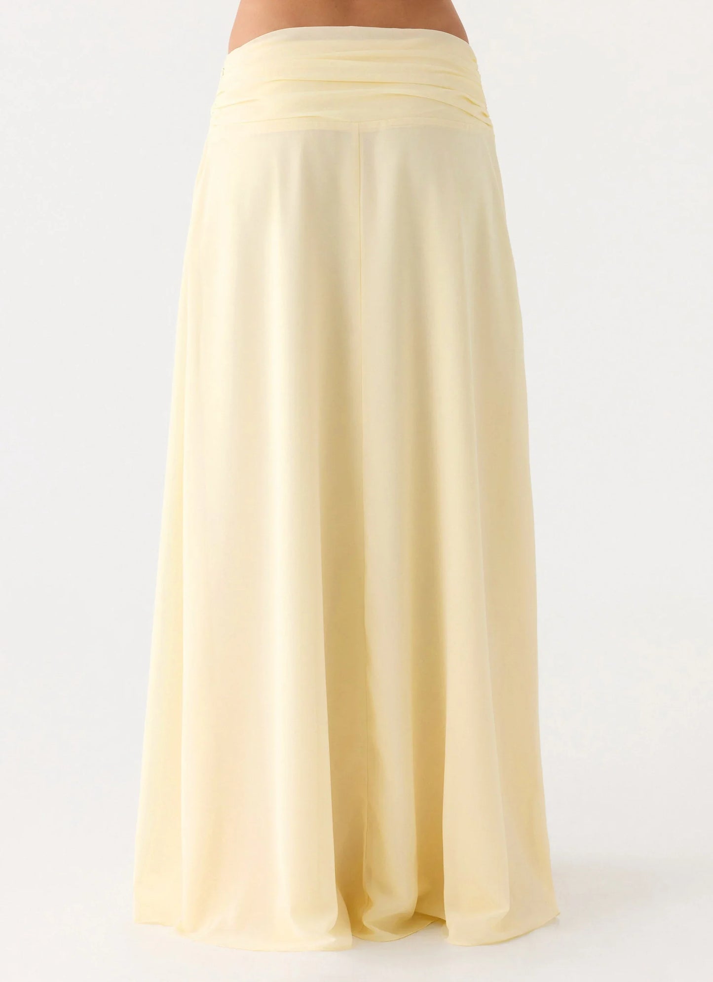 Natalya Maxi Skirt - Yellow
