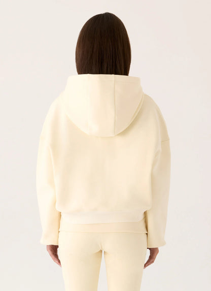 Elio Zip Hoodie - Baby Yellow