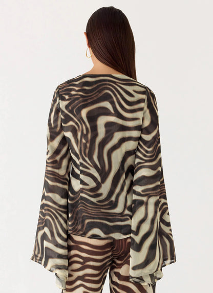 Chaty Top - Zebra
