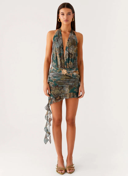 Samar Mini Dress - Vintage Blossom