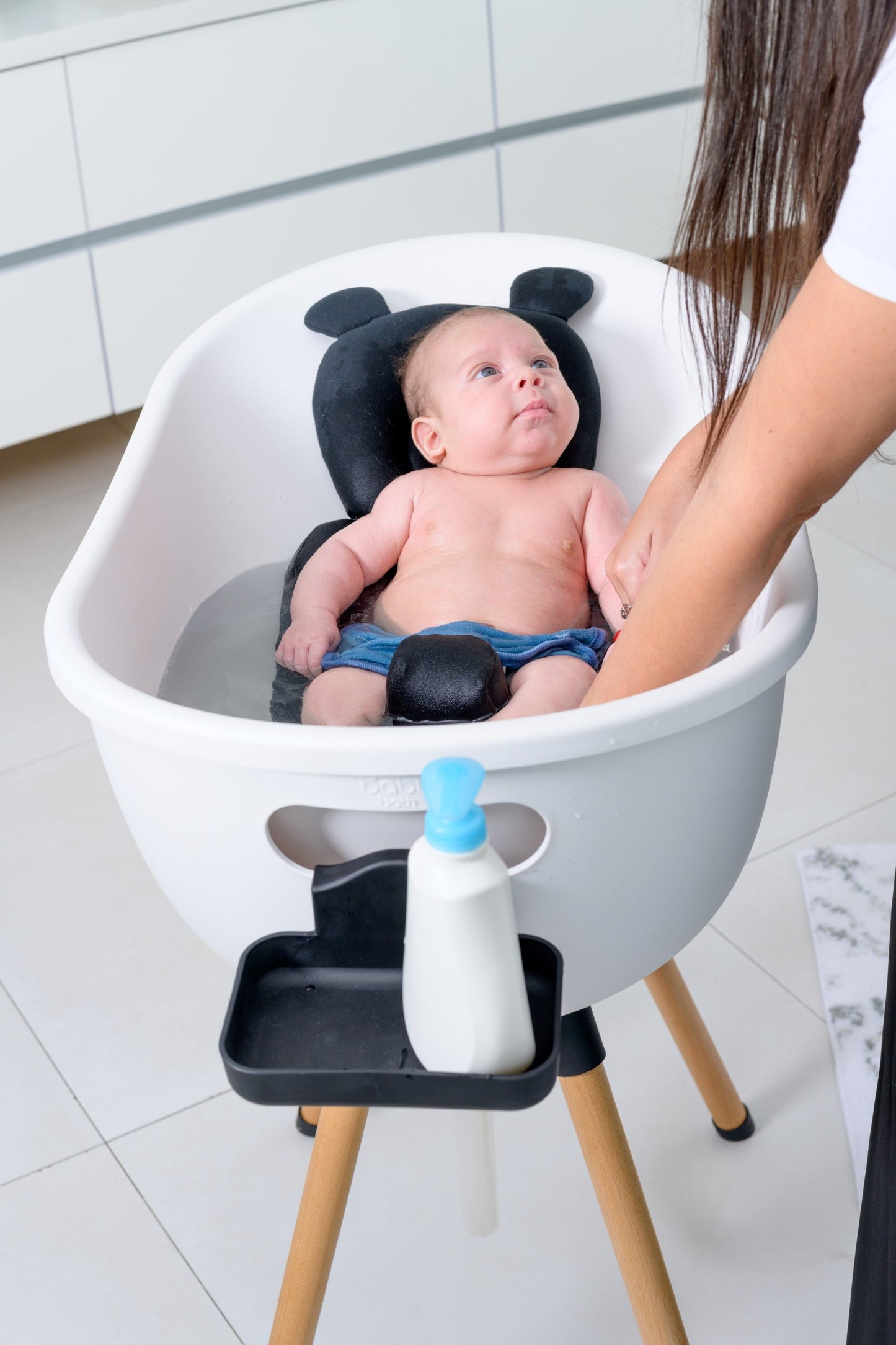 🛁 Baby Bath Support 👶 | Safe & Comfortable Infant Bathtub Helper for Newborns