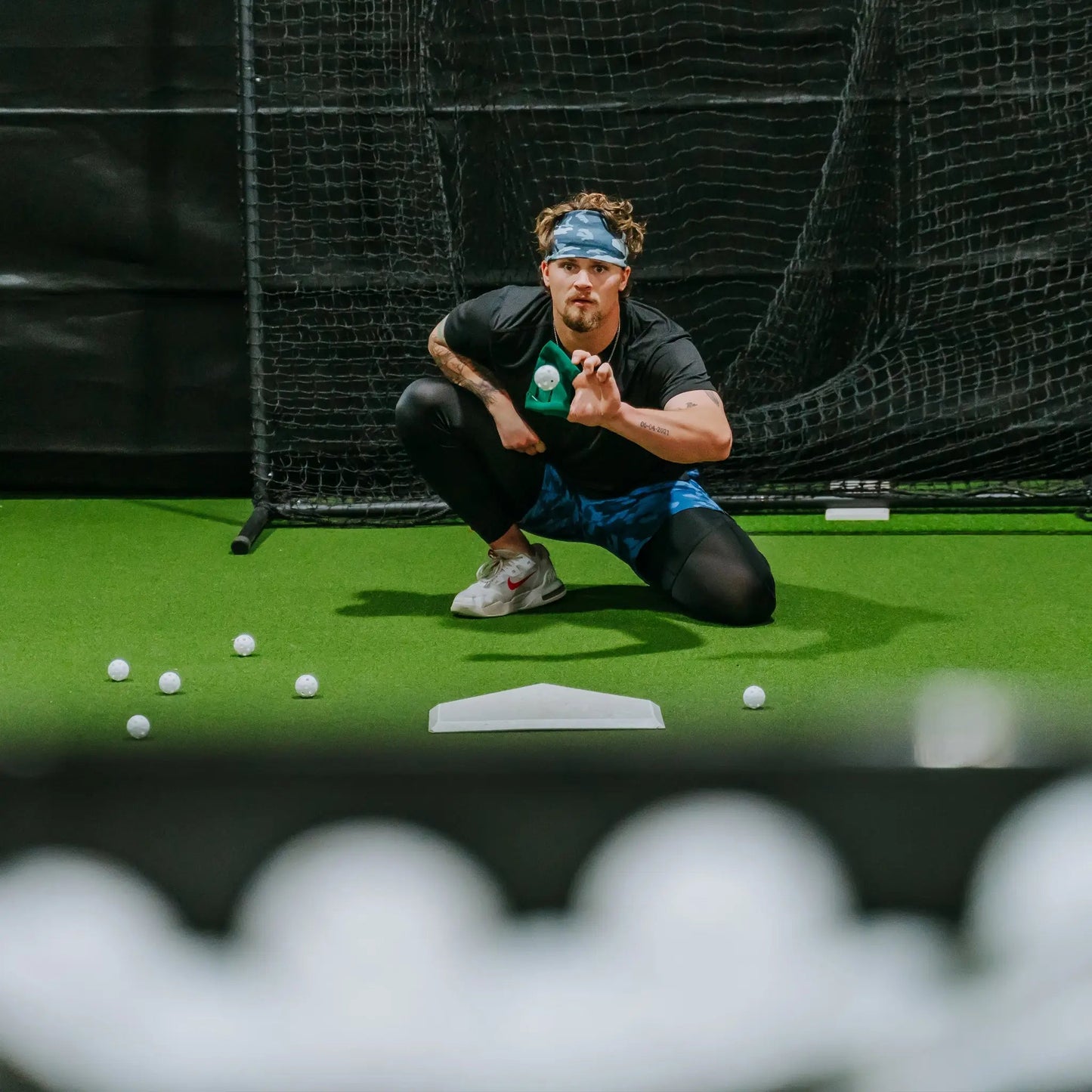 ⚾ Automatic Baseball & Softball Pitching Machine 🎯 | Portable Batting Trainer for Players of All Skill Levels