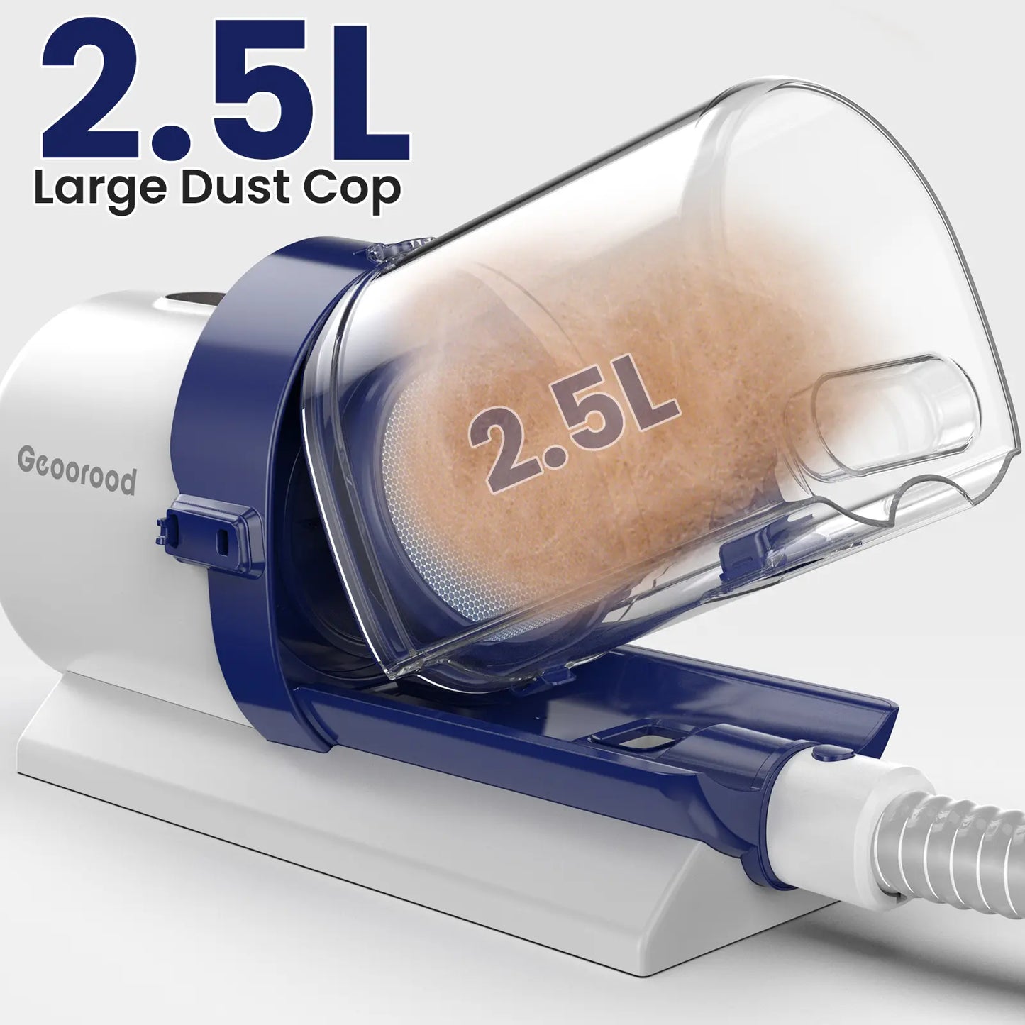 🐶 Dog Grooming Kit | All-in-One Pet Grooming Vacuum with Brush & Trimmer ✂️