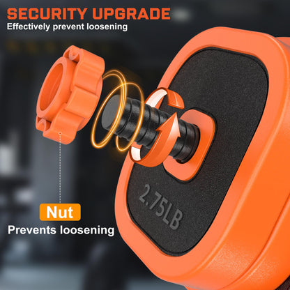 🏋️ 45/65/85lbs Adjustable Dumbbells Set, 4 in 1 Free Weights Dumbbells Set with Connector Used as Dumbbell, Barbell, Push up Stand, Kettlebells for Home Gym Exercises,dealsforyoudays