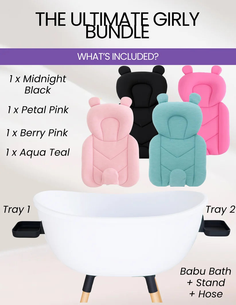 🛁 Baby Bath Support 👶 | Safe & Comfortable Infant Bathtub Helper for Newborns