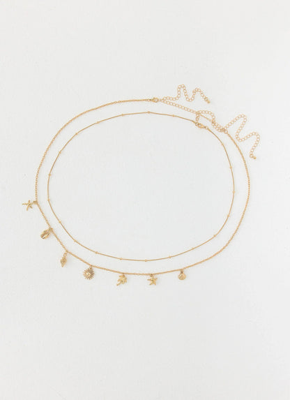 Ciao Charm Belly Chain - Gold