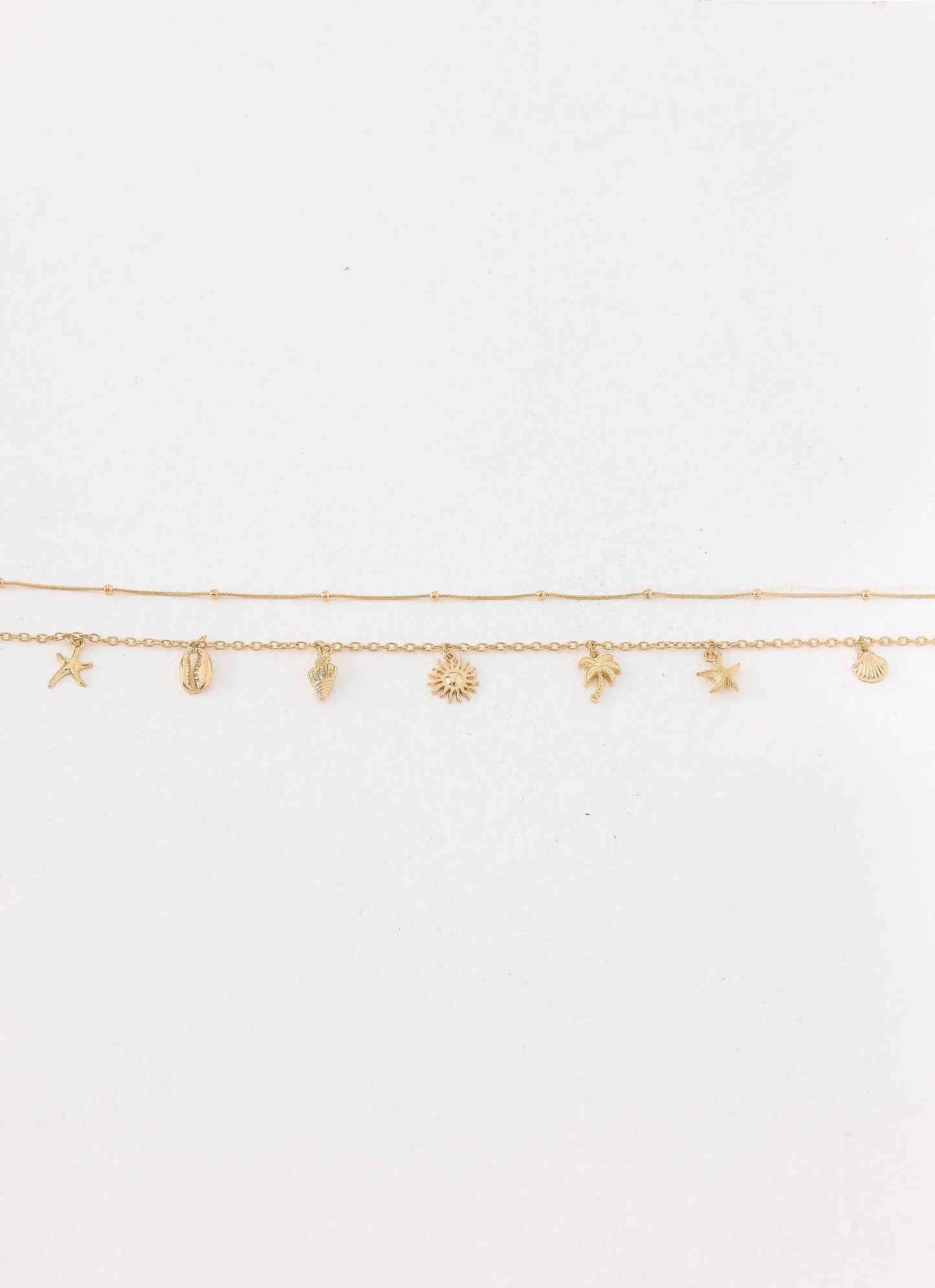 Ciao Charm Belly Chain - Gold