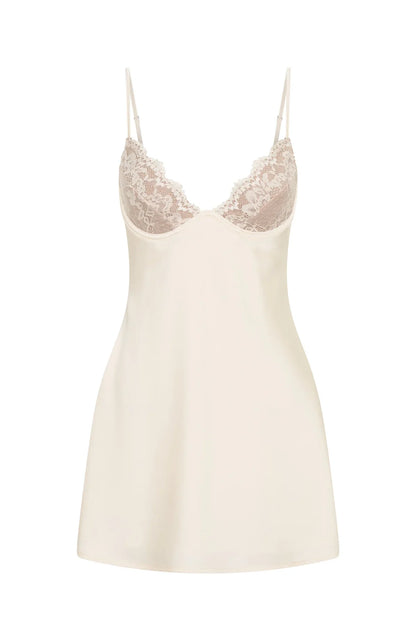 Vibes On Vibes Mini Dress Pearl