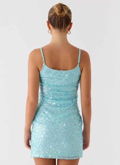 Danali Mini Dress - Blue