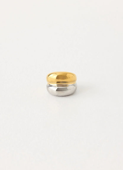 Hushed Tone Ring - Gold/Silver