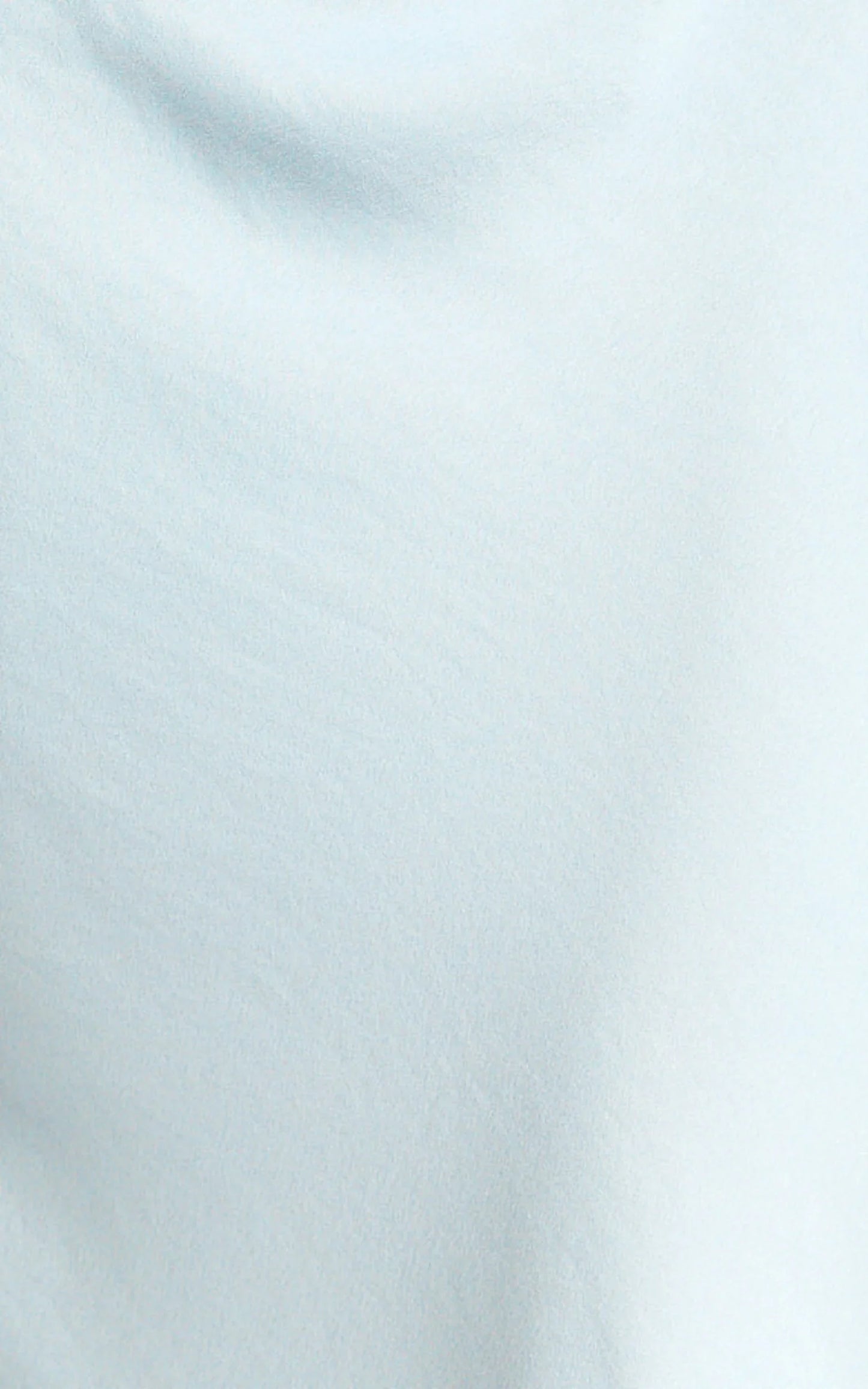 Lira Midi Dress - One Shoulder Satin Dress in Pale Blue