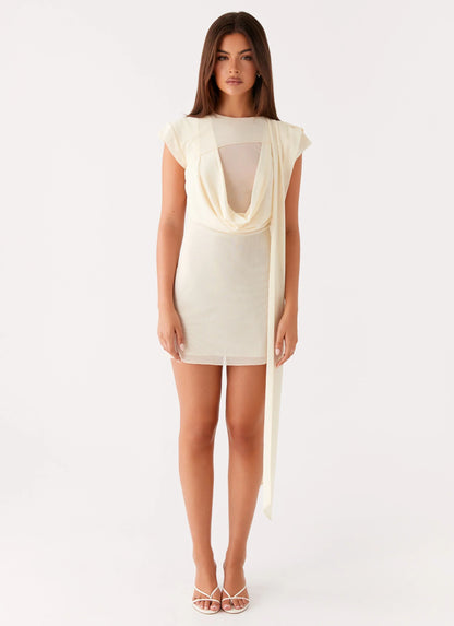 Felipe Mini Dress - Yellow