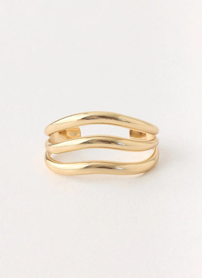 Edgewise Bracelet - Gold
